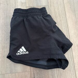 Adidas Black Aero Ready Running Shorts